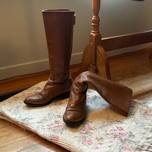 Aura Blanc Size 37 / US 6.5/7 Spanish Brown Leather Boots